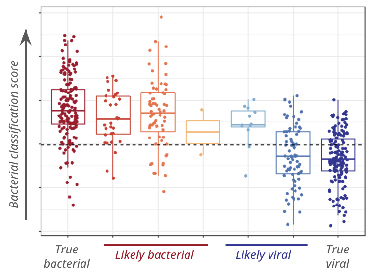 Phase 3 bacterial classification scores